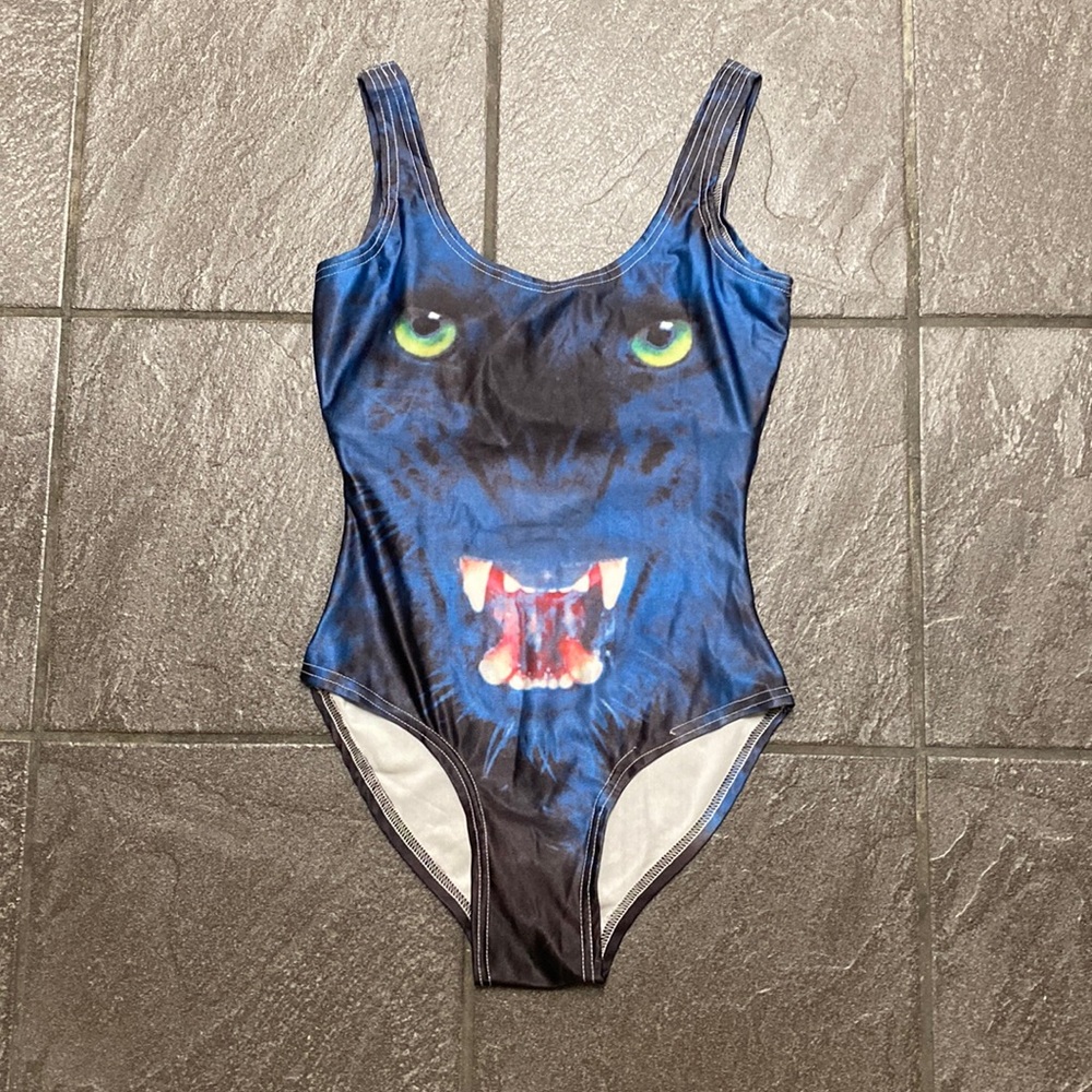 MISSGUIDED WOLF ONE PIECE SWIMSUIT